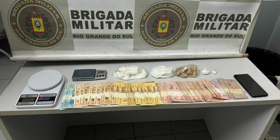 Traficante é preso pela Brigada Militar após denúncias em Sapiranga