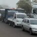 Centenas de veículos participam da carreata da 34ª Festa dos Motoristas