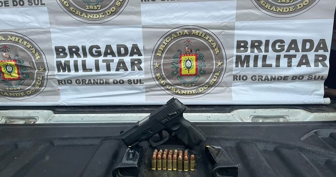 Homem é preso por porte ilegal de arma de fogo em Nova Hartz