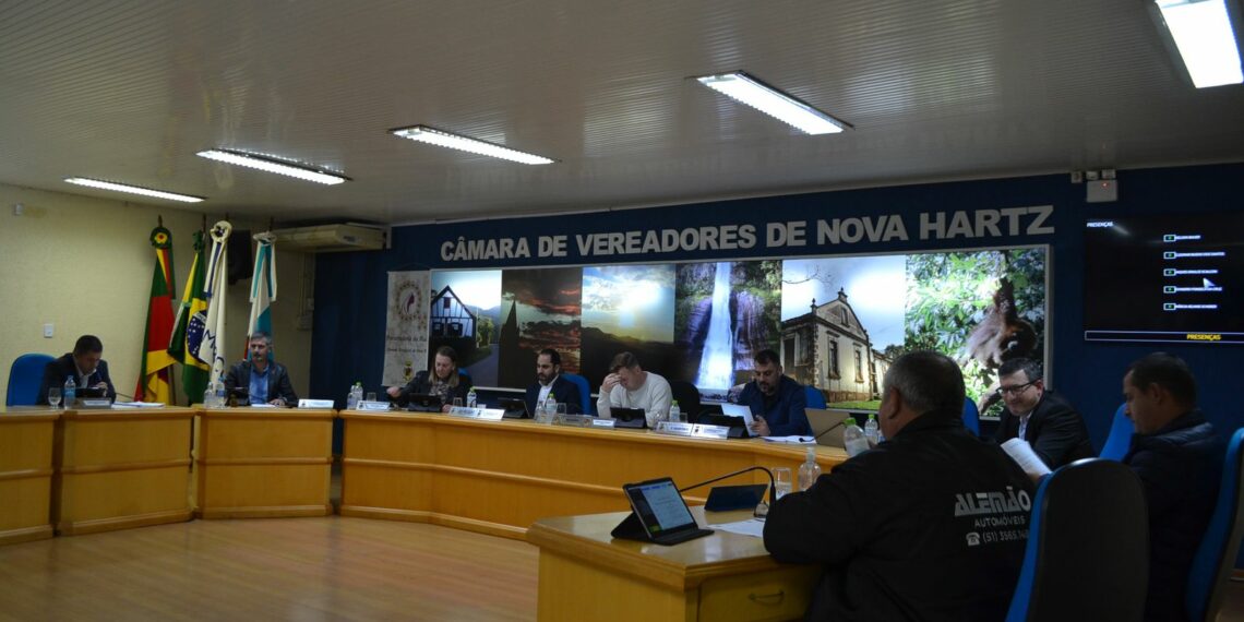 Câmara de Nova Hartz aprova projetos voltados à gestão, segurança, saúde e educação em sessão