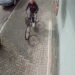 Câmeras de segurança flagram furto de bicicleta no Centro de Sapiranga