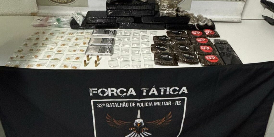 Traficante é preso durante operação da BM em Sapiranga