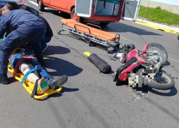 Motociclista fica ferido após colisão com carro em Sapiranga