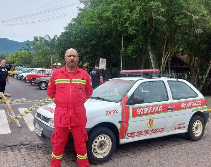 Vítima de acidente, bombeiro voluntário de Nova Hartz está internado em estado grave