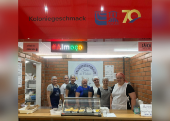 Koloniegechmack representa Sapiranga na Expointer com Gastronomia Típica Alemã