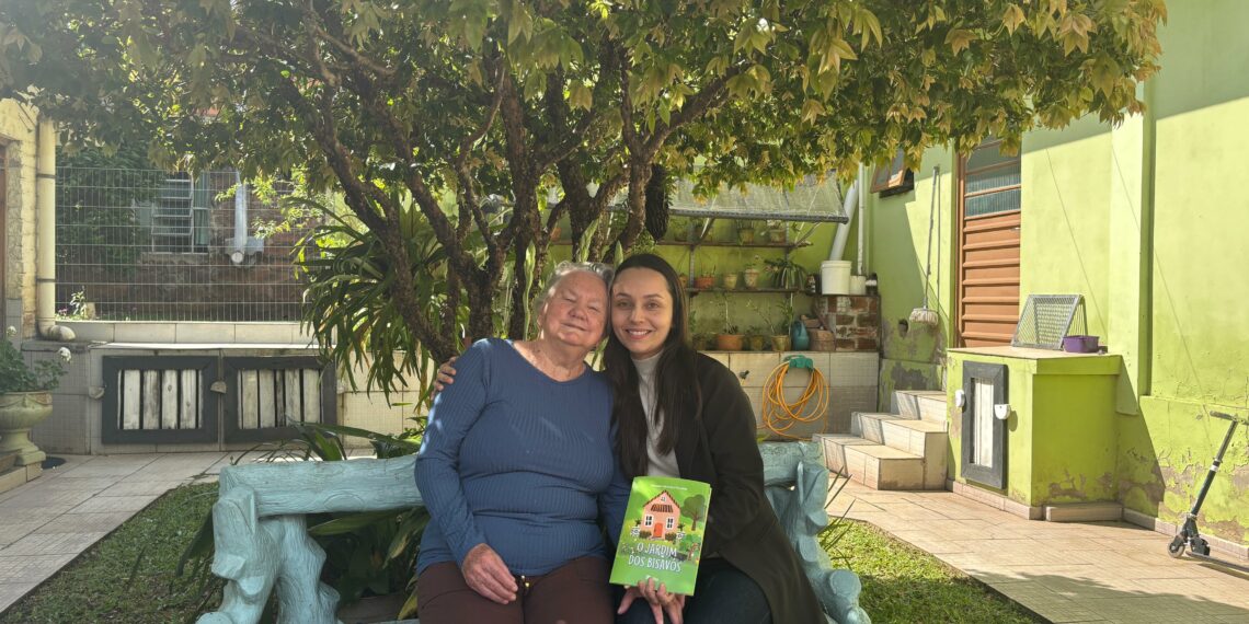 Entre flores e lembranças: nasce um novo livro sobre avós e bisavós