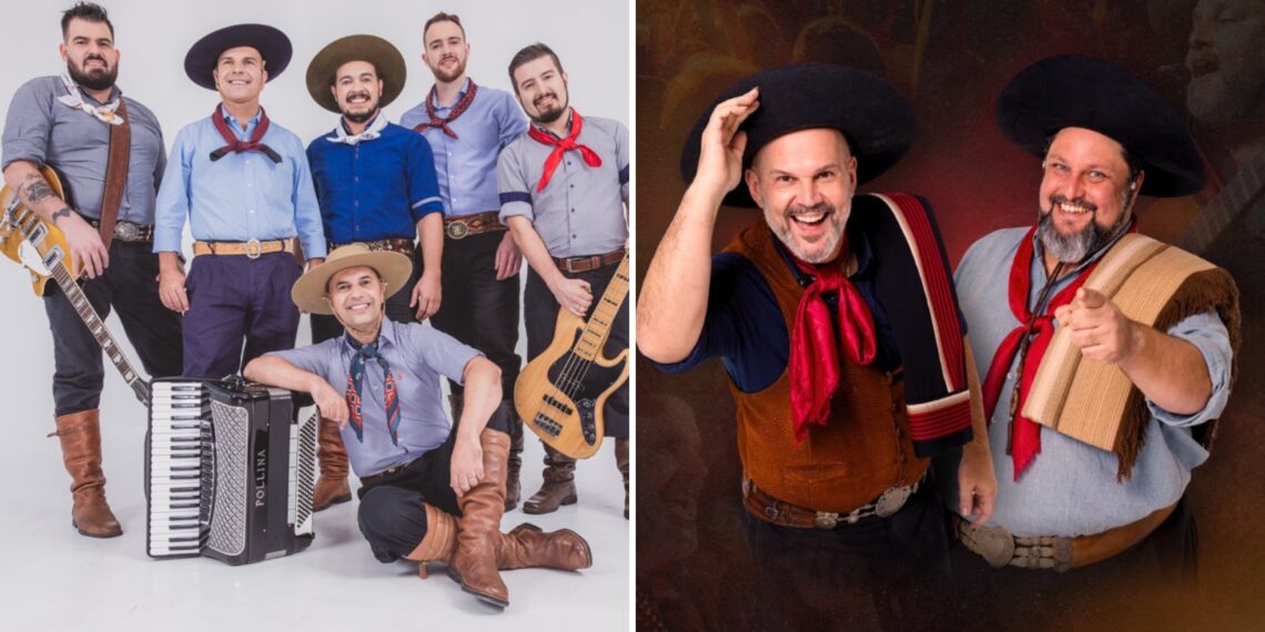 Acampamento Farroupilha de Sapiranga: atrações com Tchê Guri e César Oliveira & Rogério Melo