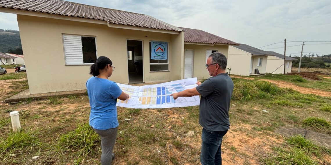 Avanço das obras do Loteamento  Cooperpoli: entrega prevista para 2026