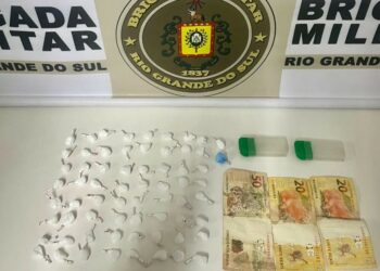 Traficante é preso pela Brigada Militar após abordagem em Sapiranga