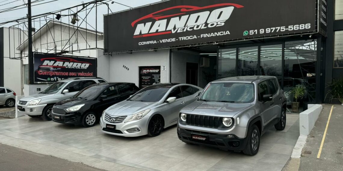 Nando Veículos oferece opções variadas e facilita o caminho até carro dos sonhos