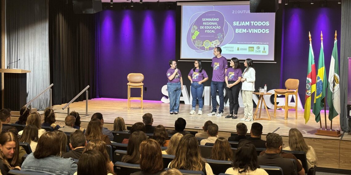 Seminário em Sapiranga fortalece cultura fiscal com debates, palestras e sorteios