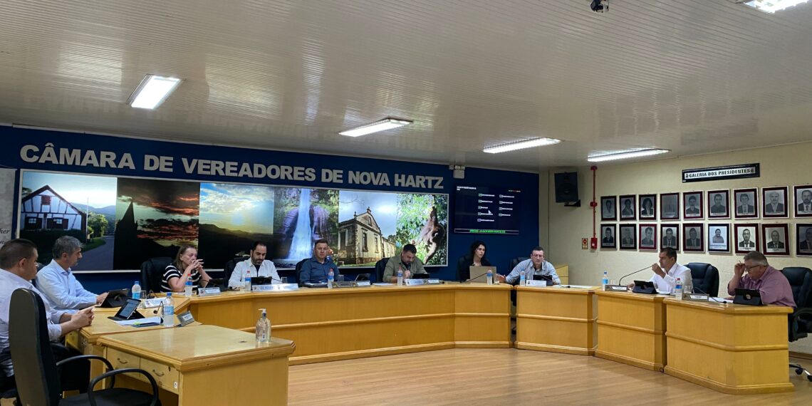 Câmara de Nova Hartz aprova projetos de incentivo fiscal, honraria e estímulo cultural na 34ª sessão