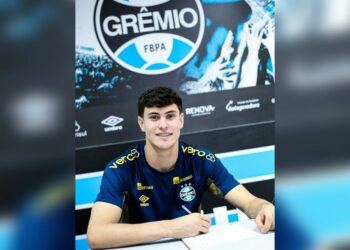 Jovem de Sapiranga renova contrato com o Grêmio até 2028