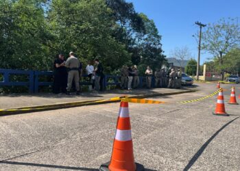 Brigada Militar faz treinamento de ocorrência em bairro de Sapiranga
