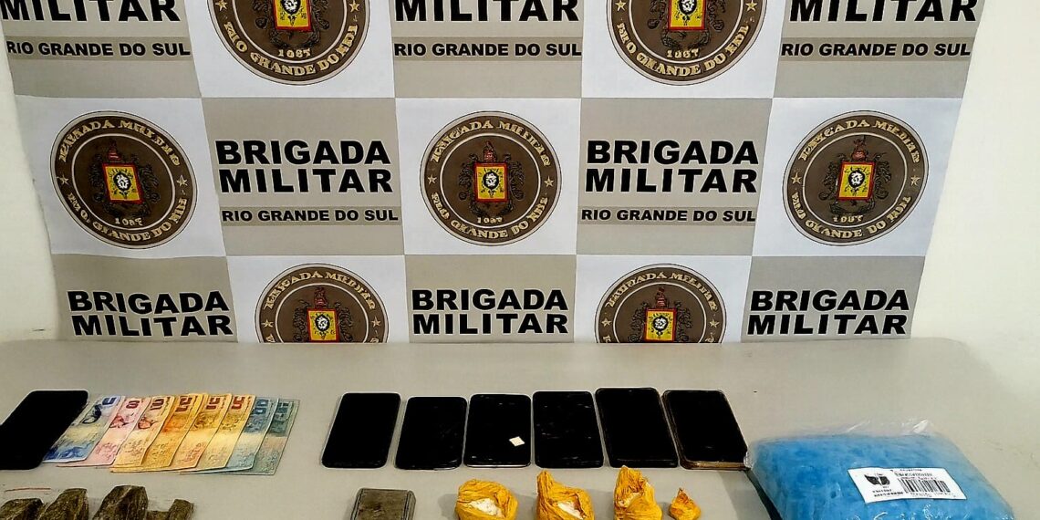 Acusados de tráfico são presos após perseguição entre Dois Irmãos e Campo Bom