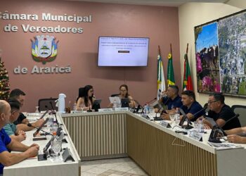 Câmara de Araricá aprova moção de louvor e projeto de segurança