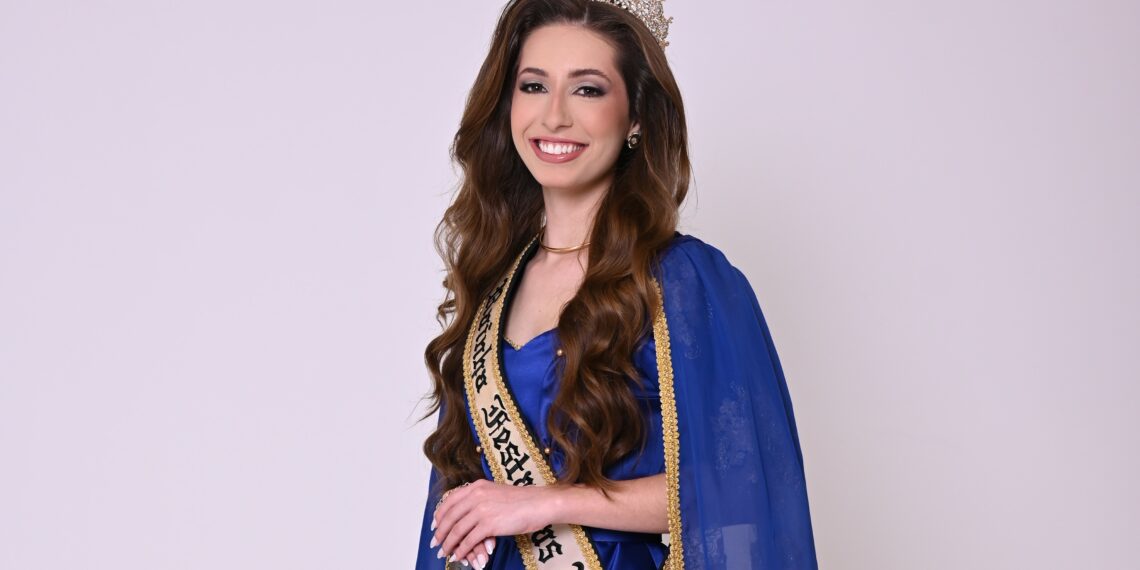Ser Rainha vai além da beleza: Luiza Braatz representa Sapiranga na Festa das Rosas