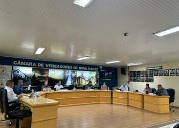 Nova Hartz analisa projeto de entrega de medalha, crédito para saúde e demandas comunitárias em sessão