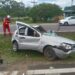 Acidente em Araricá deixa quatro feridos após capotamento na RS-239 neste domingo