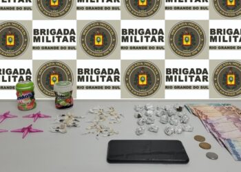 Acusado de tráfico é preso pela Brigada Militar em Campo Bom
