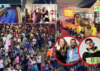 Natal de Rua do Repercussão é no próximo sábado (29) com chegada do Papai Noel, parque de brinquedos infláveis gratuitos, Ana e Jefe, João Rodrigues e muito mais!