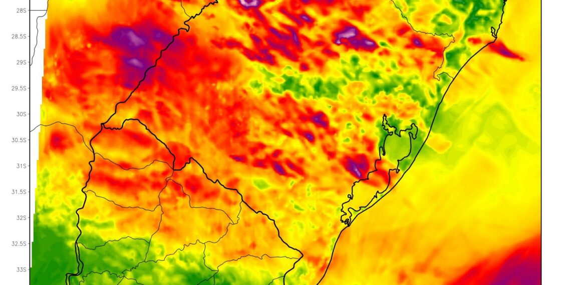 Calor, instabilidade e alerta para ventos fortes marcam a semana na região