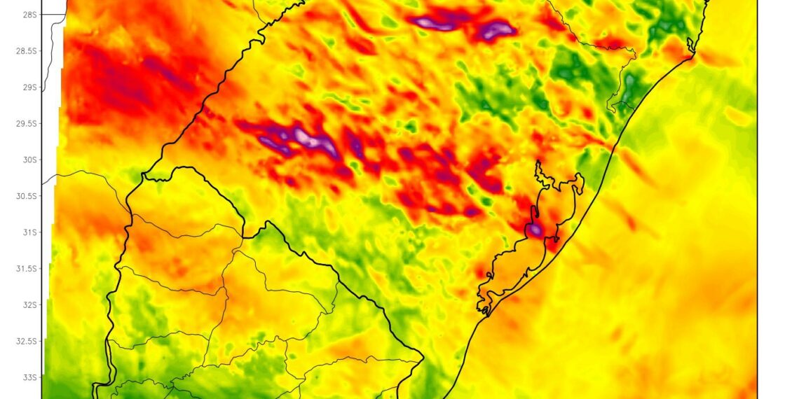 Calor, instabilidade e alerta para ventos fortes marcam a semana na região