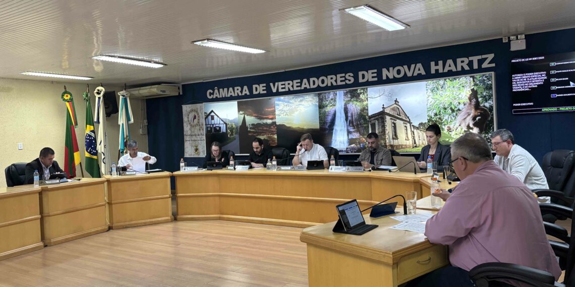 Câmara de Nova Hartz aprova projetos, recebe respostas da prefeitura e destaca ações da semana