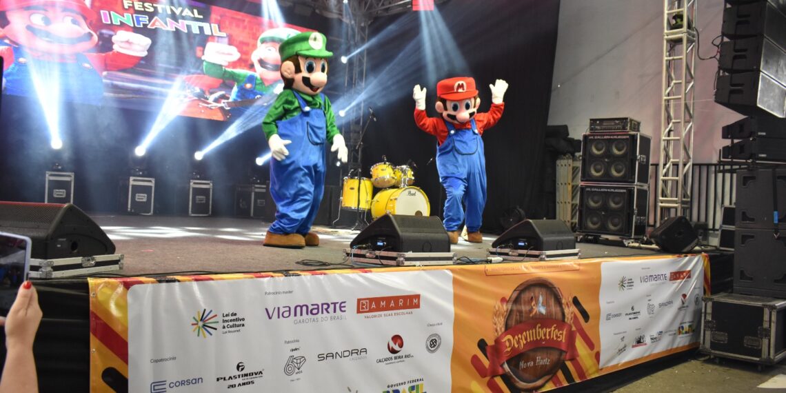 Festival Infantil da Dezemberfest promete tarde de diversão para famílias em Nova Hartz
