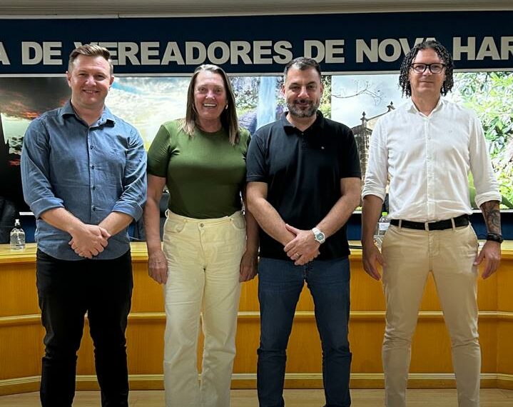Mesa Diretora da Câmara de Nova Hartz é definida para o ano legislativo de 2026