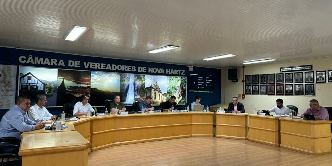 Câmara de Nova Hartz aprova créditos, projetos ambientais e define nova mesa diretora para 2026