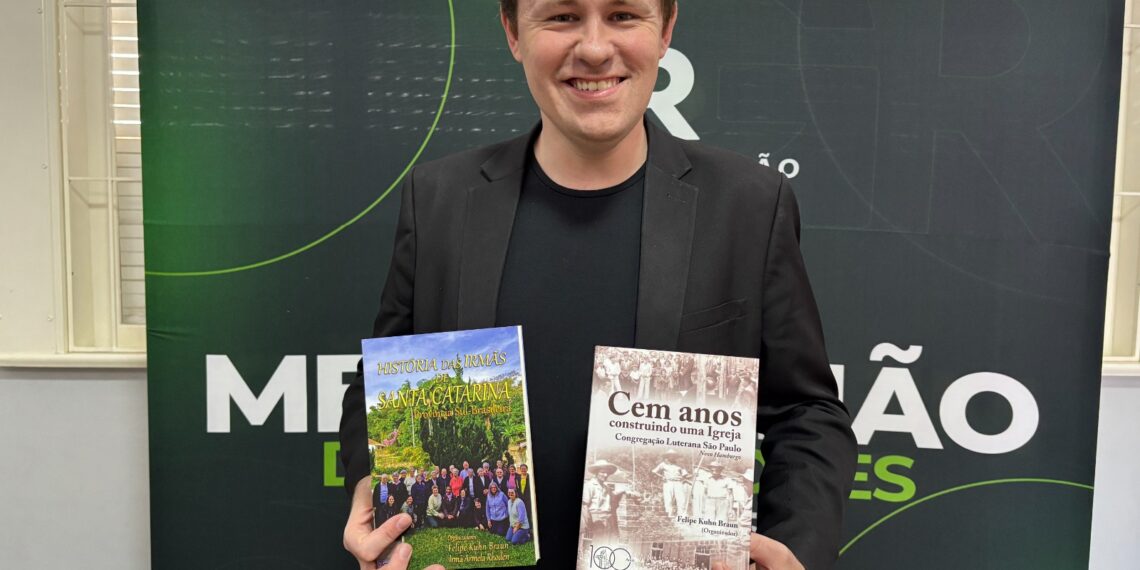 Felipe Kuhn Braun lança dois livros sobre centenários e missão social