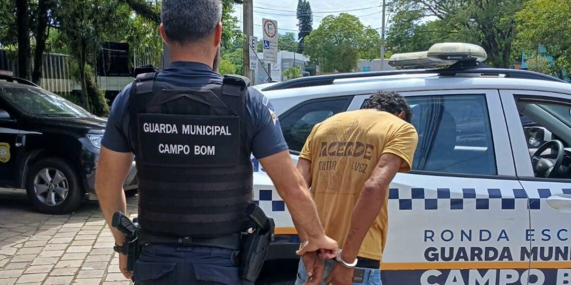 Quatro homens são presos em menos de 24 horas pela Guarda Municipal de Campo Bom