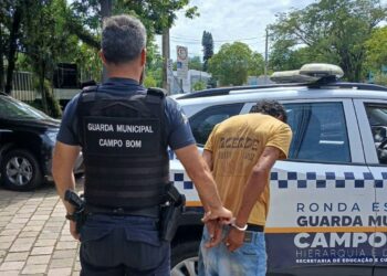 Quatro homens são presos em menos de 24 horas pela Guarda Municipal de Campo Bom