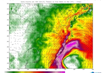 Ciclone pode trazer ventos de até 130 km/h, tempestades e chuva excessiva nos próximos dias