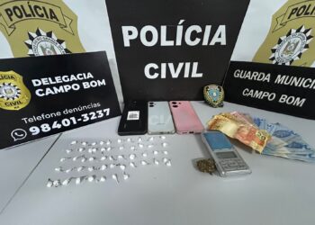 Polícia Civil e Guarda Municipal prendem homem por tráfico de drogas e maus-tratos a animais