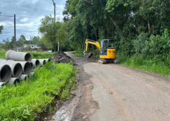 Sapiranga investe quase R$ 600 mil em pavimentação e drenagem urbana