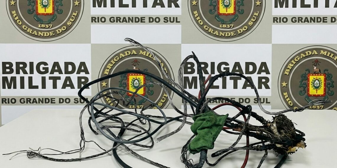 Ladrão é preso furtando fios em uma empresa de Campo Bom