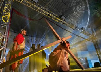 Espetáculo Paixão de Cristo é destaque nesta quarta-feira (1), em Campo Bom