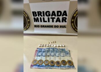 Casal é preso por tráfico de drogas no bairro São Luiz, em Sapiranga