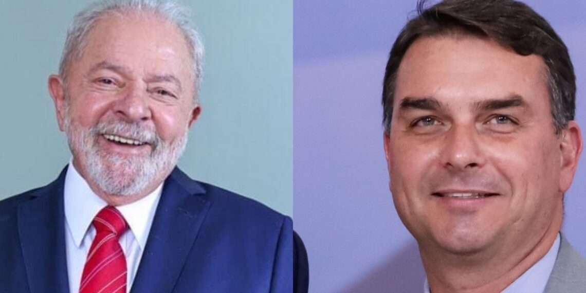 Pesquisa mostra empate entre Lula e Flávio Bolsonaro em segundo turno