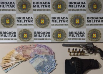 Homem é preso por porte ilegal de arma de fogo, em Sapiranga