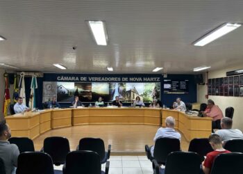 Projetos sobre estrutura administrativa, limpeza urbana e saúde pautam sessão da Câmara de Nova Hartz