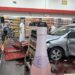 Motorista perde controle da direção e invade mercado de Campo Bom