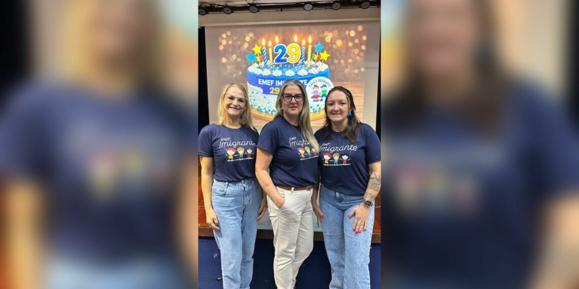Escola de Nova Hartz celebra 29 anos com apresentações sobre a vinda dos alemães
