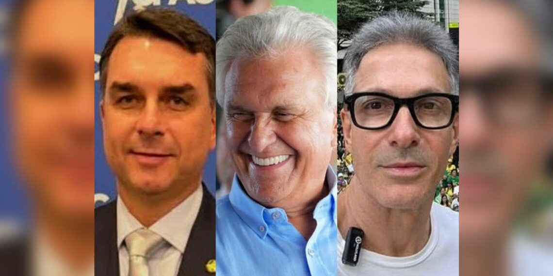 Eleições 2026: Flávio, Caiado e Zema presentes na região durante esta semana