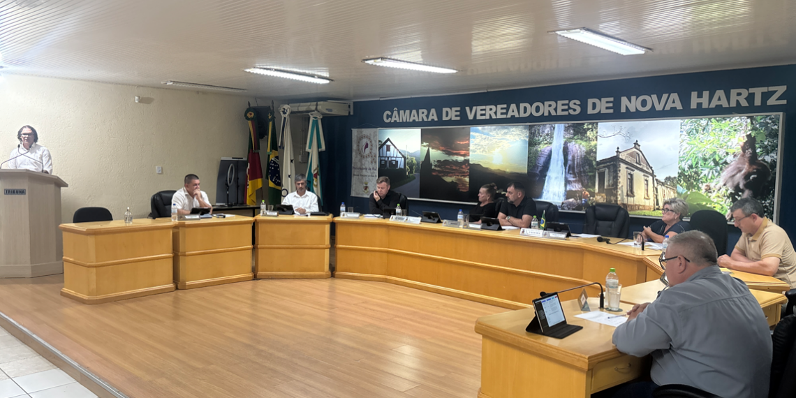 Câmara de Vereadores de Nova Hartz aprova projetos e debate contratações, saúde e investimentos públicos
