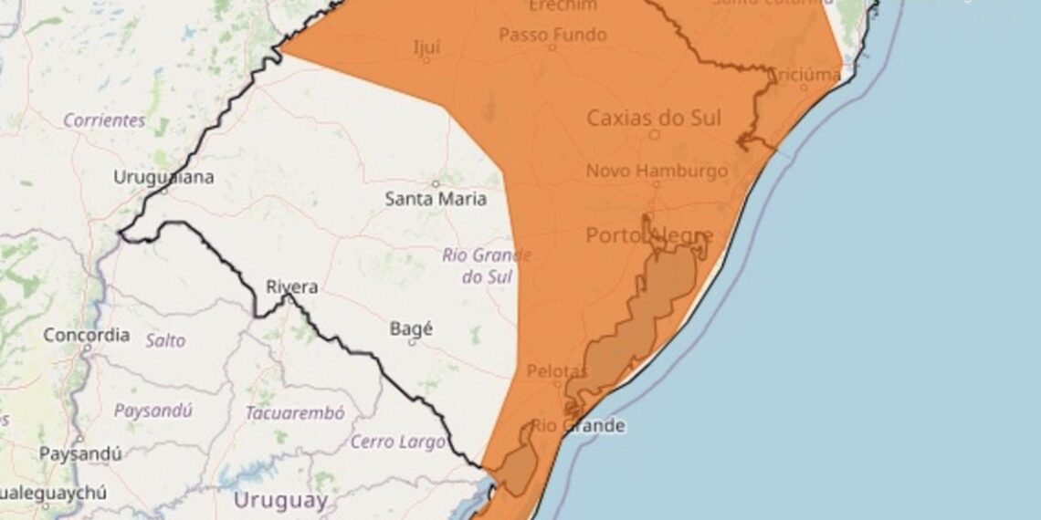 Tempestade e ventos fortes colocam Vales dos Sinos, Paranhana e Região Metropolitana em alerta