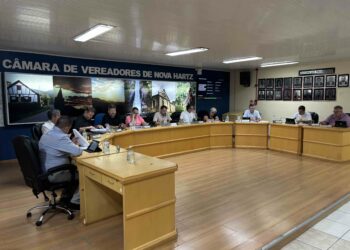 Sessão da Câmara de Nova Hartz aprova pacote de obras, créditos e investimentos para o município