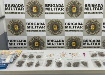 Brigada Militar prende homem por tráfico de drogas em Campo Bom